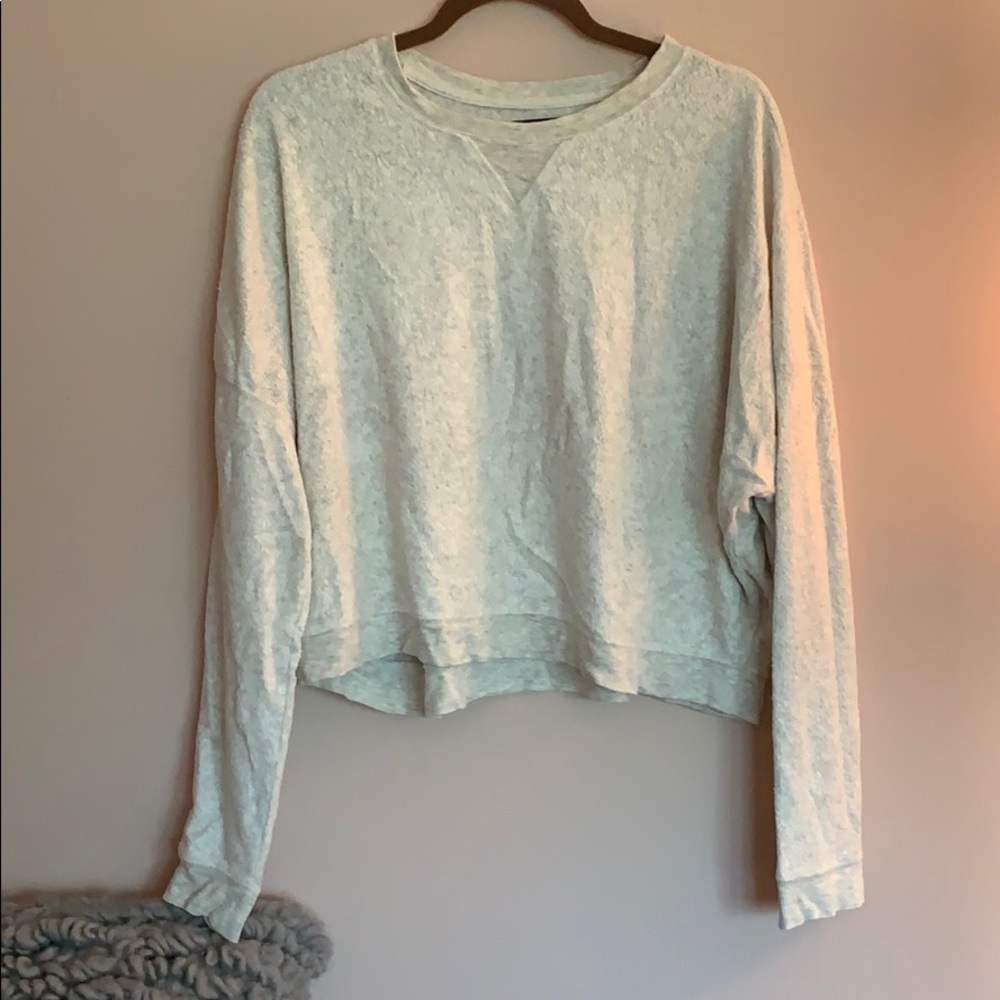 Kendall & Kylie Crewneck Crop Sweatshirt